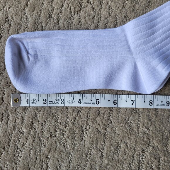Men's 5-Pack Cotton Crew Socks – White – Size L/XL – NWOT - Picture 4 of 5